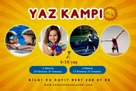 ADANA DANS AKADEMİ 2.DÖNEM YAZ KAMPI